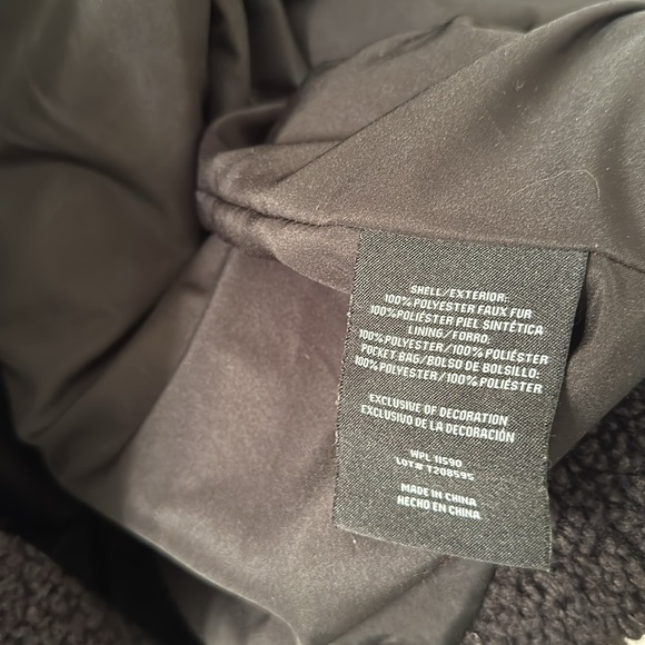 32 Degree Heat Women's Furry Sherpa Jacket Size XL - Picture 6 of 6